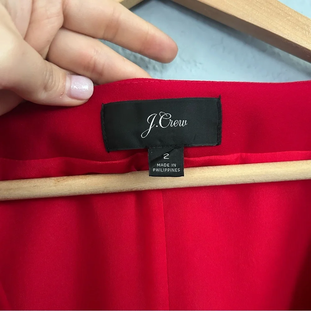 J. Crew 365 Crepe Wrap Dress - Picture 5 of 8